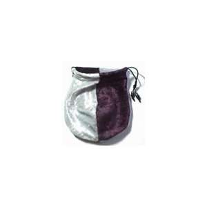   Dice Bag   Wine & Silver (5x7)   Holds Approximately 90 100 Dice