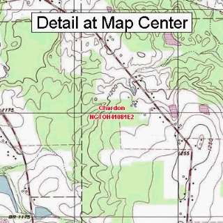   Quadrangle Map   Chardon, Ohio (Folded/Waterproof)