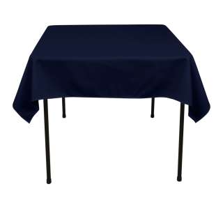 54 in. Square Polyester Tablecloth  