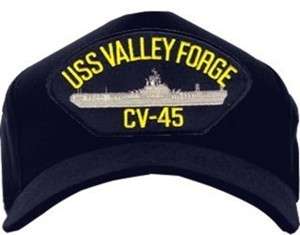 NAVY CARRIER USS VALLEY FORGE CV 45 USA MADE HAT CAP  