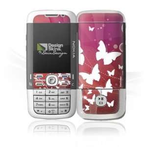 Design Skins for Nokia 5700 Xpress Music   Rainbow Butterfly Design 