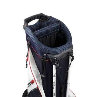 TITLEIST Golf 2012 ULTRA LIGHT WEIGHT STAND BAG Red/Charcoal/Royal NEW 