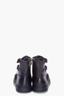 Ksubi Black Vachetta Lewish Sneaker Boots for men  