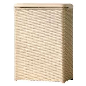 Lamont Home Carter Family Size Wicker Laundry Hamper with Coordinating 