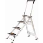 Little Giant 10410B Little Jumbo Safety Ladder with Bar and Tray, 4 