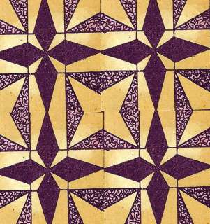 1930s ORIGINAL KC Star Quilt Pattern Foland McKim Lot 7  