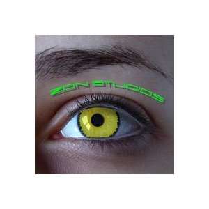  Movie Quality Monster Makers Colored Contact Lenses Raven 