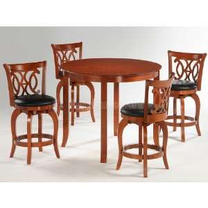   Height Dinette with Motif Chairs 1129A 32 m dr set