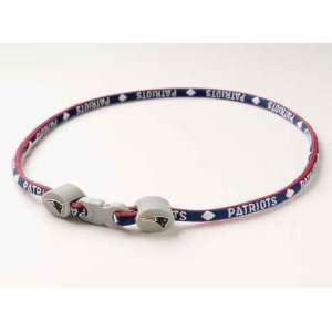 New England Patriots Titanium Sports Necklace