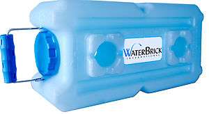 WaterBrick Water Container 3.5 Gallon BPA Free Portable and Stackable 