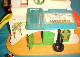 1976 Fisher Price Sesame Street Little People Clubhouse  