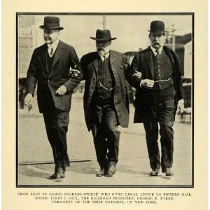  1911 Print Railroads Business Steele Legal Baker Bank 