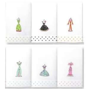  Fancy Dresses Bath or Kitchen Guest Hand or Dish Towels 