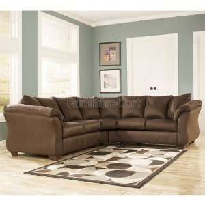   Ashley Furniture Darcy   Cafe Sectional 7500455 56 Furniture & Decor