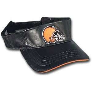  Cleveland Browns Leather Visor