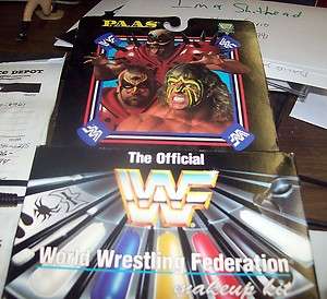 Ultimate Warrior Road Warriors WWF Makeup Kit  