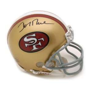  Jerry Rice San Francisco 49ers Autographed Throwback Mini 