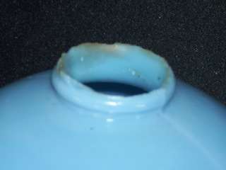 This is for a Antique Light Blue Glass Lightning Rod Ball.