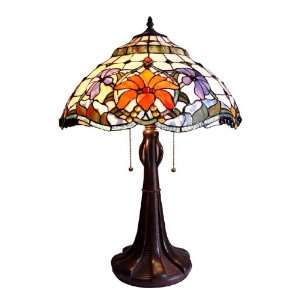 Spring Flower Tiffany Style Table Lamp