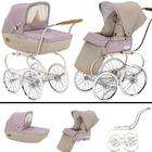 Inglesina SYSTM12CML Classica Pram and Seat with Raincover   Camelia 