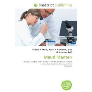  Maud Menten (9786133899117) Books