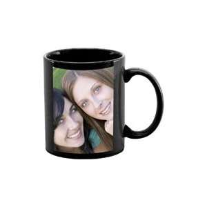 Photo Mug Black   Create Your Own Favortie Mug with a Photo of Your 