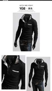 New Mens Fashion Designed Casual Shirts Black Color  