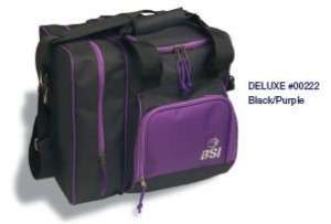 BSI 1 Ball Deluxe Bowling Ball Bag Purple  