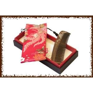  Tans Wood Comb Gift Set Lacquer Elegance Beauty