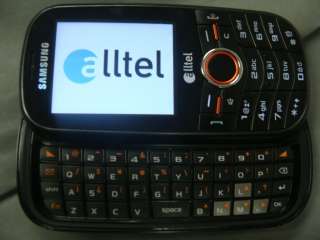 ALLTEL SAMSUNG U450 INTENSITY DOUBLE TAKE CELL PHONE QWERTY KEYPAD 