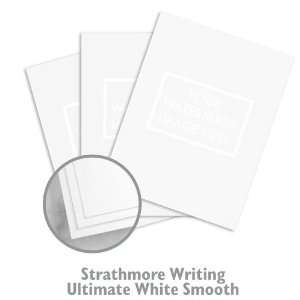  Strathmore Writing Custom Watermark Ultimate White Paper 