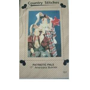   PALS 17 AMERICANA BUNNIES SEWING PATTERN FROM COUNTRY STITCHES #151