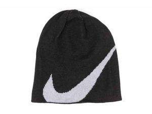New Authentic Nike Reversible Snowboard Beeanie Hat Blk  