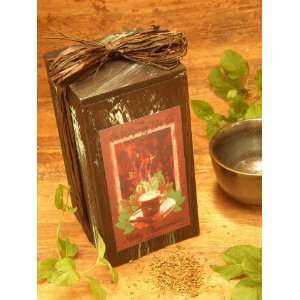 Salt Spring Tea Misty Chocomint Herbal Tea   1.9oz Box  