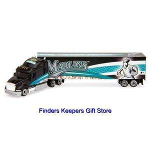   Marlins Diecast Collectibles MLB Gift Toys Merchandise Tractor Trailer