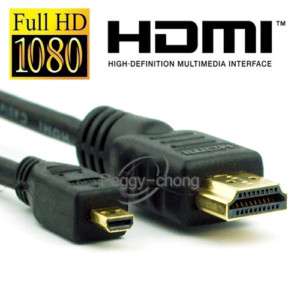 Micro HDMI Cable for HTC EVO 4G Sprint,MOTOROLA Droid X  