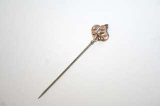   VICTORIAN SEED PEARL STICK HAT PIN ESTATE JEWELRY FREE SHIP  