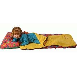Bazoongi Kids Fun Fleece Slumber Sleeping Bag   Bright Butterfly at 