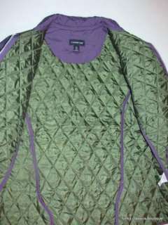 Lands End Quilted Coat Jacket Dory Riding Equestrian, NWOT, M L 10 12 