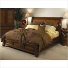Lansford Park Sonoma Low Profile Sleigh Bedroom Set in Distressed 