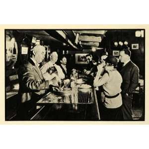 com 1933 Print Hunt Club Waldorf Speakeasy New York Alcohol Bartender 