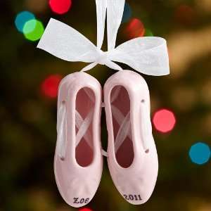   Ornaments   Personalized Ballet Slippers Ornament