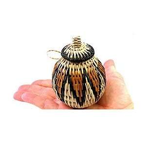  Small Zulu Miniature Herb Ukhamba Bulb shaped Basket #1 