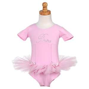  Posh Intl Baby Toddler Girls Pink Dance Ballet Leotard 