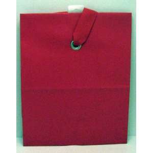  Hallmark Gift Bags EGB3599 Medium Solid Red Gift Bag 