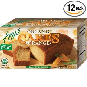 Amys Orange Cake Organic, 11 Ounce Boxes (Pack of 12)  
