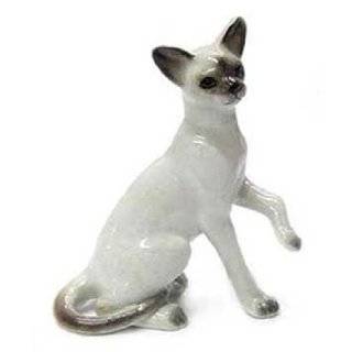  CAT CALICO Kitten plays on her back MINIATURE New Figurine 