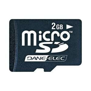 Elec DANE ELEC 2GB MICRO SD CARD WSD ADAPTER CARD W SD ADAPTER (Memory 