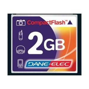  Dane Elec 2 GB CompactFlash Memory Card DA CF 2048 R 