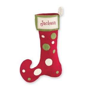  personalized merry elf stocking